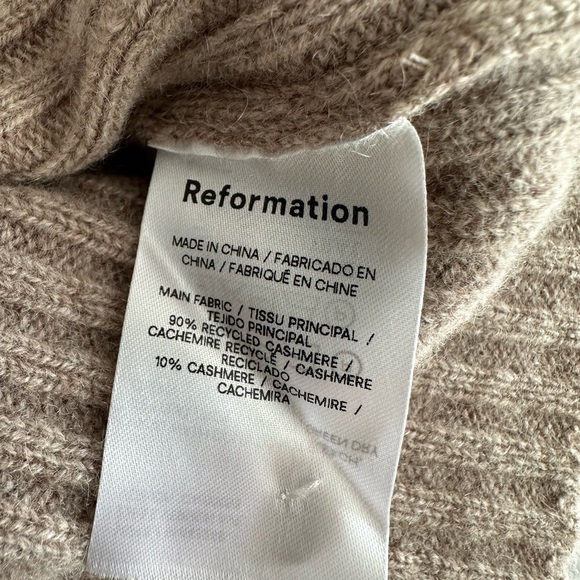 Reformation Fantino Cashmere Cardigan - Picture 6 of 7